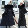 2022 New Snow Wear Coat Parkas Winter Jacket Women Hooded Fur Collar Parka Thick Warm Female Jackets Student Coats Women Clothes - MAGUSTA BEAUTY