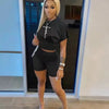 2022 Summer Women's Casual Fashionraglan Sleeve Tie Dye Top + Pants Two Piece Camo Pants Leopard Print Tow Piece Set Ladies Suit - MAGUSTA BEAUTY
