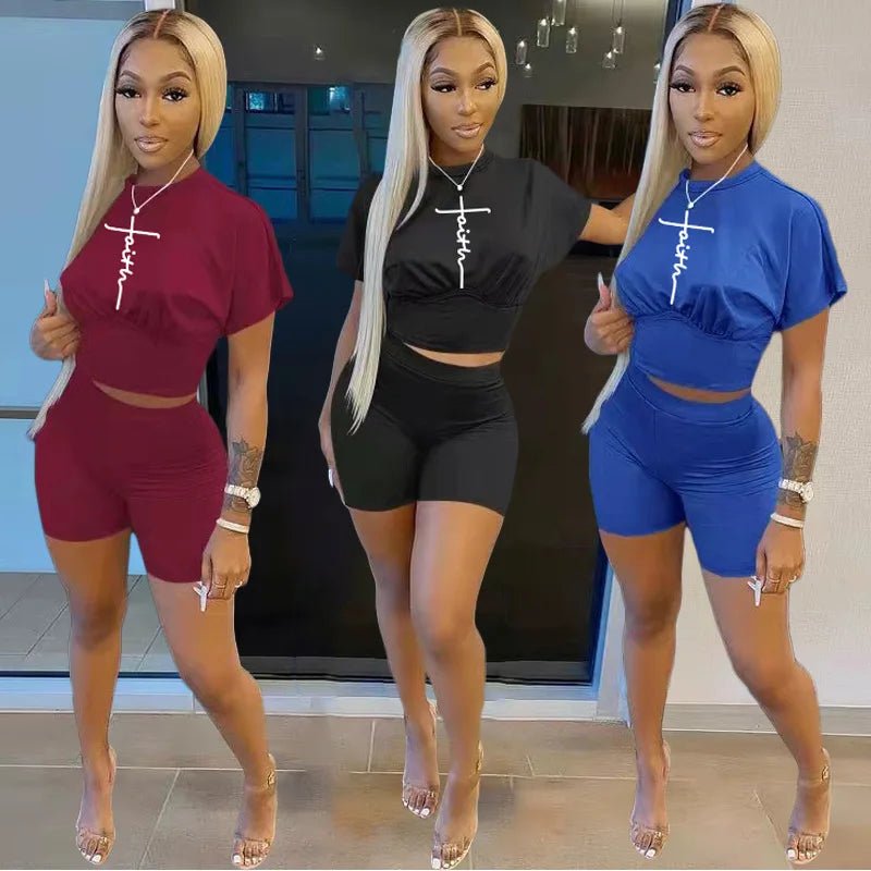 2022 Summer Women's Casual Fashionraglan Sleeve Tie Dye Top + Pants Two Piece Camo Pants Leopard Print Tow Piece Set Ladies Suit - MAGUSTA BEAUTY