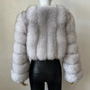 2023 New Short Style Real Fox Fur Coat Winter Woman Natural Warm Fashion Luxury - MAGUSTA BEAUTY