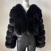 2023 New Short Style Real Fox Fur Coat Winter Woman Natural Warm Fashion Luxury - MAGUSTA BEAUTY