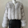 2023 New Short Style Real Fox Fur Coat Winter Woman Natural Warm Fashion Luxury - MAGUSTA BEAUTY