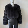 2023 New Short Style Real Fox Fur Coat Winter Woman Natural Warm Fashion Luxury - MAGUSTA BEAUTY