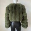 2023 New Short Style Real Fox Fur Coat Winter Woman Natural Warm Fashion Luxury - MAGUSTA BEAUTY