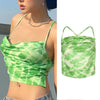 2023 Women's Summer Crop Tops Sexy Hollow Tank Tops Brown Bras Seamless Underwear Slim Sleeveless Tube Tops Y2K Club Party Camis - MAGUSTA BEAUTY