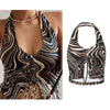 2023 Women's Summer Crop Tops Sexy Hollow Tank Tops Brown Bras Seamless Underwear Slim Sleeveless Tube Tops Y2K Club Party Camis - MAGUSTA BEAUTY