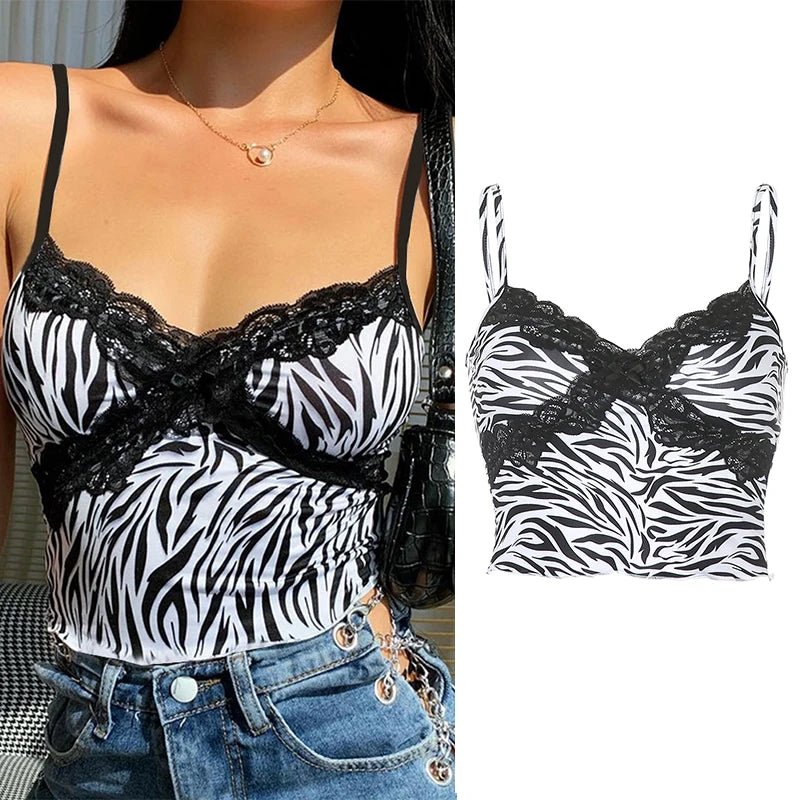 2023 Women's Summer Crop Tops Sexy Hollow Tank Tops Brown Bras Seamless Underwear Slim Sleeveless Tube Tops Y2K Club Party Camis - MAGUSTA BEAUTY
