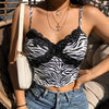 2023 Women's Summer Crop Tops Sexy Hollow Tank Tops Brown Bras Seamless Underwear Slim Sleeveless Tube Tops Y2K Club Party Camis - MAGUSTA BEAUTY