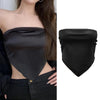2023 Women's Summer Crop Tops Sexy Hollow Tank Tops Brown Bras Seamless Underwear Slim Sleeveless Tube Tops Y2K Club Party Camis - MAGUSTA BEAUTY