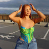 2023 Women's Summer Crop Tops Sexy Hollow Tank Tops Brown Bras Seamless Underwear Slim Sleeveless Tube Tops Y2K Club Party Camis - MAGUSTA BEAUTY