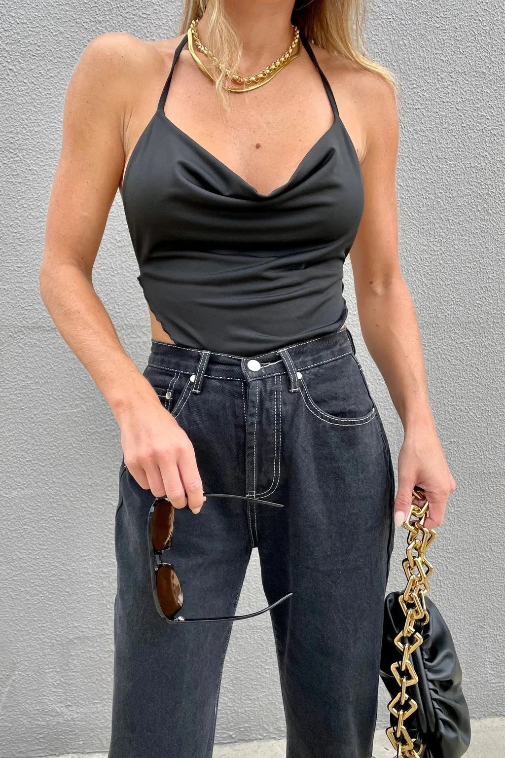 2023 Women's Summer Crop Tops Sexy Hollow Tank Tops Brown Bras Seamless Underwear Slim Sleeveless Tube Tops Y2K Club Party Camis - MAGUSTA BEAUTY