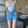 2023 Women's Summer Crop Tops Sexy Hollow Tank Tops Brown Bras Seamless Underwear Slim Sleeveless Tube Tops Y2K Club Party Camis - MAGUSTA BEAUTY