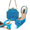 2024 Elegant Ladies Shoes with Bag Set Italian Design Evening Shoes with Bag Comfortable Pointed Toe Shoes For Party Women Shoes - MAGUSTA BEAUTY