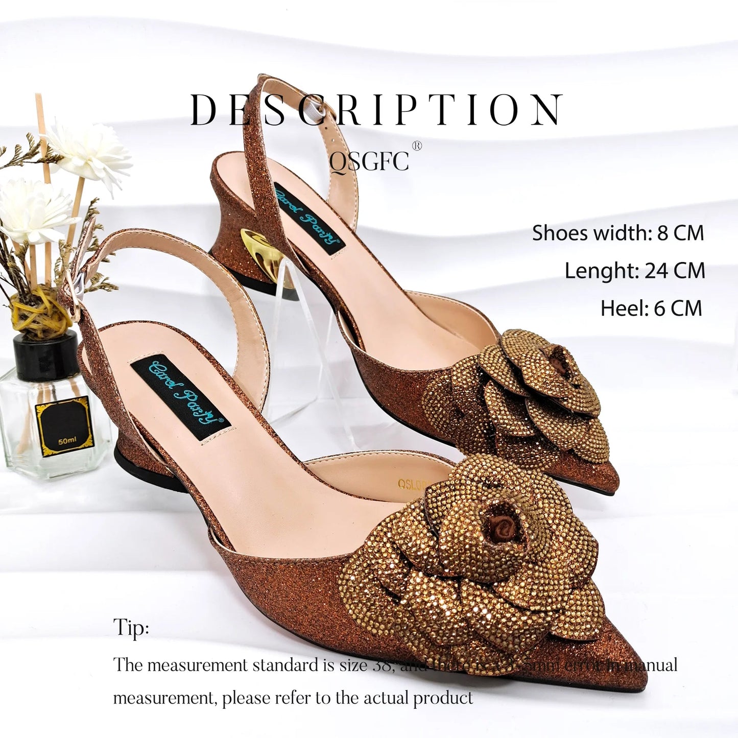 2024 Elegant Ladies Shoes with Bag Set Italian Design Evening Shoes with Bag Comfortable Pointed Toe Shoes For Party Women Shoes - MAGUSTA BEAUTY