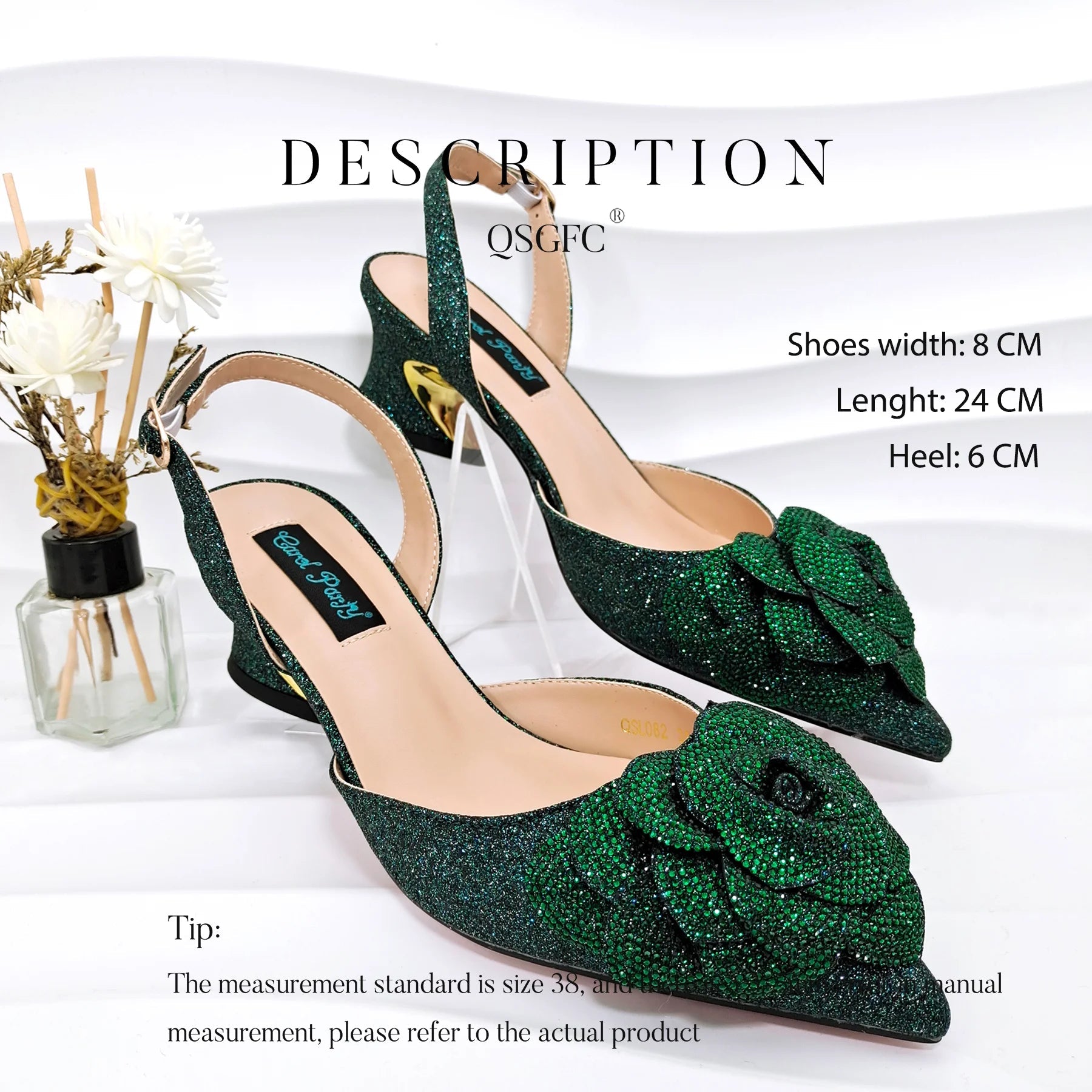 2024 Elegant Ladies Shoes with Bag Set Italian Design Evening Shoes with Bag Comfortable Pointed Toe Shoes For Party Women Shoes - MAGUSTA BEAUTY