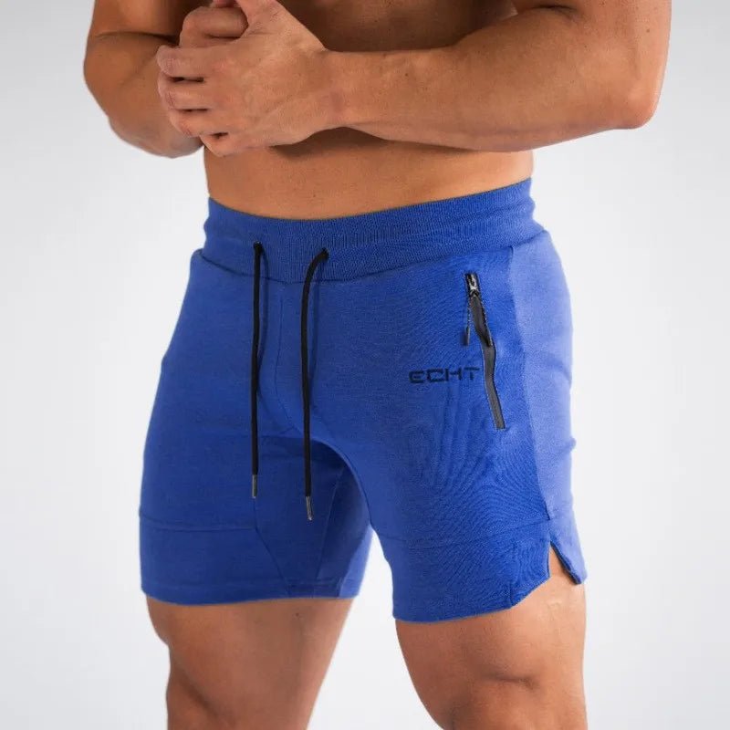 2024 new Sports Shorts Men Beaching Shorts Zip pocket Trousers Bodybuilding Sweatpants Fitness Jogger Running Gyms Men Shorts - MAGUSTA BEAUTY