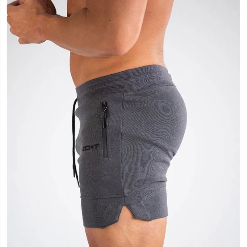 2024 new Sports Shorts Men Beaching Shorts Zip pocket Trousers Bodybuilding Sweatpants Fitness Jogger Running Gyms Men Shorts - MAGUSTA BEAUTY