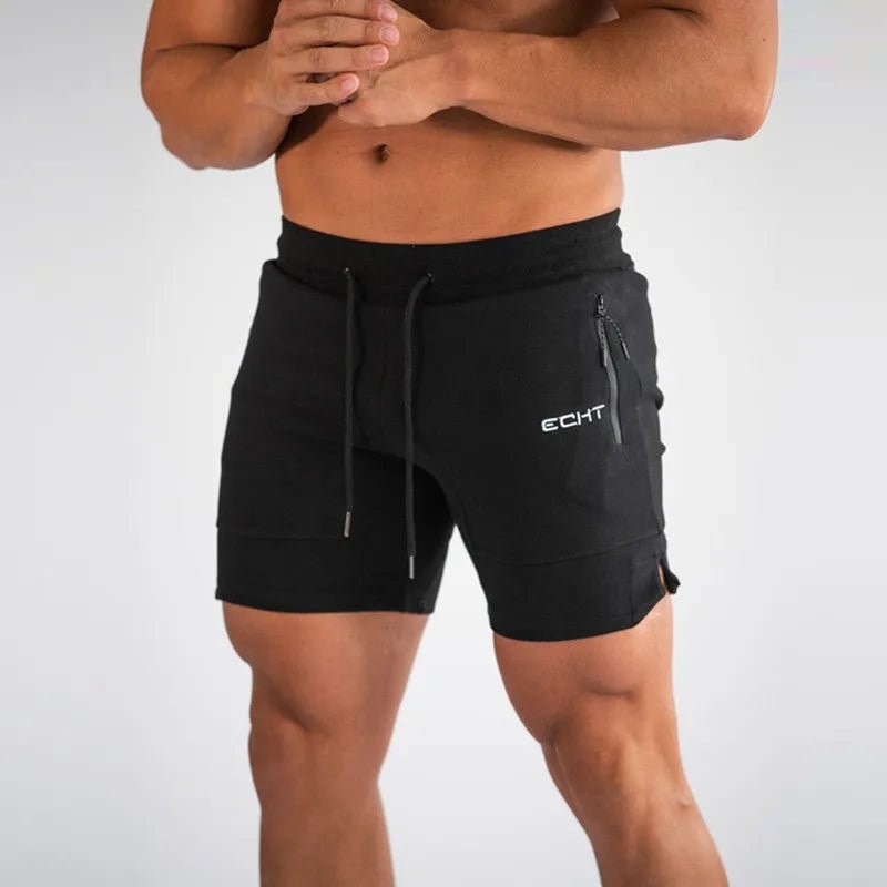 2024 new Sports Shorts Men Beaching Shorts Zip pocket Trousers Bodybuilding Sweatpants Fitness Jogger Running Gyms Men Shorts - MAGUSTA BEAUTY
