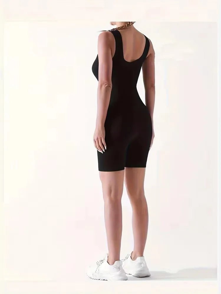 2024 Sexy Women Jumpsuits Shorts Female Sleeveless Sport Romper Bodysuits Summer Yoga Playsuits Skinny Gym Fitness Outfits - MAGUSTA BEAUTY