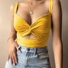 2024 Sexy Women Sleeveless Short Crop tops Ladies Vest Casual Tank Top Women's Tube Top Female Black White - MAGUSTA BEAUTY