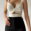 2024 Sexy Women Sleeveless Short Crop tops Ladies Vest Casual Tank Top Women's Tube Top Female Black White - MAGUSTA BEAUTY
