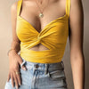2024 Sexy Women Sleeveless Short Crop tops Ladies Vest Casual Tank Top Women's Tube Top Female Black White - MAGUSTA BEAUTY