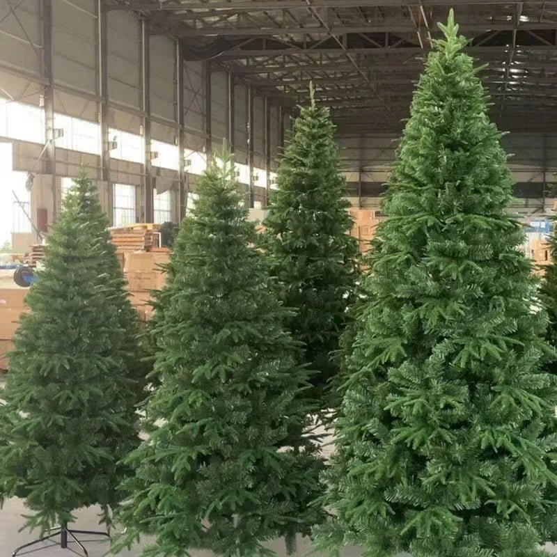 2025 High - End Home Decoration Artificial PE Christmas Tree Superior Quality Standing Base Christmas Decorations - MAGUSTA BEAUTY