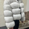 2025 MAOMAOKONG Natural Real Fox Fur Coat Women Winter Long Sleeve Luxury Raccoon Fur Jackets Thick Top Female Furry Coat Vest - MAGUSTA BEAUTY
