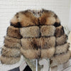 2025 MAOMAOKONG Natural Real Fox Fur Coat Women Winter Long Sleeve Luxury Raccoon Fur Jackets Thick Top Female Furry Coat Vest - MAGUSTA BEAUTY