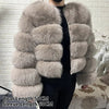 2025 MAOMAOKONG Natural Real Fox Fur Coat Women Winter Long Sleeve Luxury Raccoon Fur Jackets Thick Top Female Furry Coat Vest - MAGUSTA BEAUTY