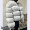 2025 MAOMAOKONG Natural Real Fox Fur Coat Women Winter Long Sleeve Luxury Raccoon Fur Jackets Thick Top Female Furry Coat Vest - MAGUSTA BEAUTY