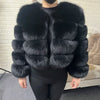 2025 MAOMAOKONG Natural Real Fox Fur Coat Women Winter Long Sleeve Luxury Raccoon Fur Jackets Thick Top Female Furry Coat Vest - MAGUSTA BEAUTY