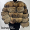 2025 MAOMAOKONG Natural Real Fox Fur Coat Women Winter Long Sleeve Luxury Raccoon Fur Jackets Thick Top Female Furry Coat Vest - MAGUSTA BEAUTY