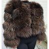 2025 MAOMAOKONG Natural Real Fox Fur Coat Women Winter Long Sleeve Luxury Raccoon Fur Jackets Thick Top Female Furry Coat Vest - MAGUSTA BEAUTY