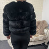 2025 MAOMAOKONG Natural Real Fox Fur Coat Women Winter Long Sleeve Luxury Raccoon Fur Jackets Thick Top Female Furry Coat Vest - MAGUSTA BEAUTY
