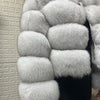 2025 MAOMAOKONG Natural Real Fox Fur Coat Women Winter Long Sleeve Luxury Raccoon Fur Jackets Thick Top Female Furry Coat Vest - MAGUSTA BEAUTY