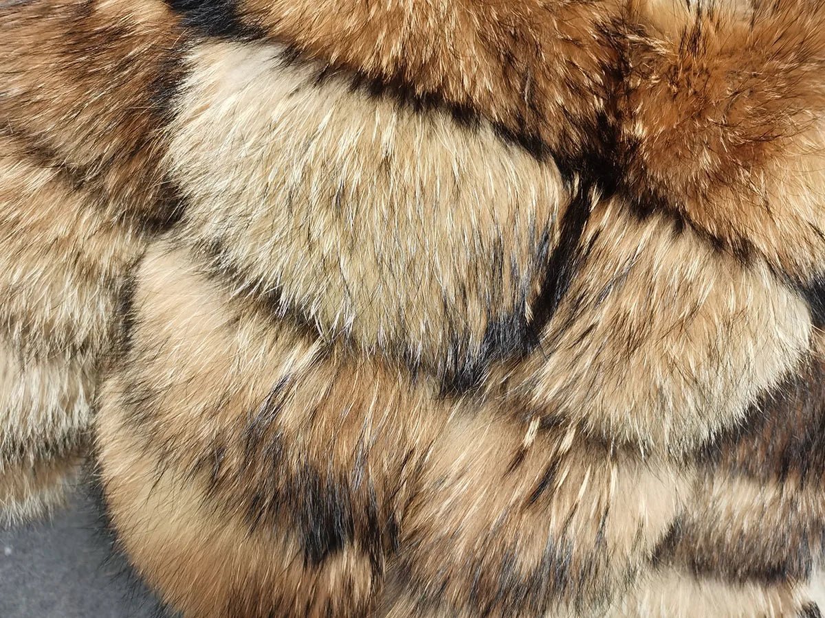 2025 MAOMAOKONG Natural Real Fox Fur Coat Women Winter Long Sleeve Luxury Raccoon Fur Jackets Thick Top Female Furry Coat Vest - MAGUSTA BEAUTY