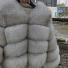 2025 MAOMAOKONG Natural Real Fox Fur Coat Women Winter Long Sleeve Luxury Raccoon Fur Jackets Thick Top Female Furry Coat Vest - MAGUSTA BEAUTY