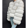 2025 MAOMAOKONG Natural Real Fox Fur Coat Women Winter Long Sleeve Luxury Raccoon Fur Jackets Thick Top Female Furry Coat Vest - MAGUSTA BEAUTY