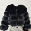 2025 MAOMAOKONG Natural Real Fox Fur Coat Women Winter Long Sleeve Luxury Raccoon Fur Jackets Thick Top Female Furry Coat Vest - MAGUSTA BEAUTY