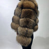 2025 MAOMAOKONG Natural Real Fox Fur Coat Women Winter Long Sleeve Luxury Raccoon Fur Jackets Thick Top Female Furry Coat Vest - MAGUSTA BEAUTY