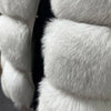 2025 MAOMAOKONG Natural Real Fox Fur Coat Women Winter Long Sleeve Luxury Raccoon Fur Jackets Thick Top Female Furry Coat Vest - MAGUSTA BEAUTY