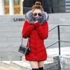 2025 New Arrival Fashion Slim Women Winter Jacket Cotton Padded Warm Thicken Ladies Coat Long Coats Parka Womens Jackets - MAGUSTA BEAUTY