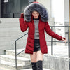 2025 New Arrival Fashion Slim Women Winter Jacket Cotton Padded Warm Thicken Ladies Coat Long Coats Parka Womens Jackets - MAGUSTA BEAUTY