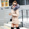 2025 New Arrival Fashion Slim Women Winter Jacket Cotton Padded Warm Thicken Ladies Coat Long Coats Parka Womens Jackets - MAGUSTA BEAUTY