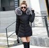 2025 New Arrival Fashion Slim Women Winter Jacket Cotton Padded Warm Thicken Ladies Coat Long Coats Parka Womens Jackets - MAGUSTA BEAUTY