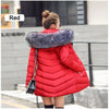 2025 New Arrival Fashion Slim Women Winter Jacket Cotton Padded Warm Thicken Ladies Coat Long Coats Parka Womens Jackets - MAGUSTA BEAUTY