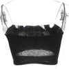 2025 New Fashion Hot Sexy Women Summer Sexy Casual Sleeveless Cut - Out Short Tee Shirt Crop Top Vest Strap Tank Top Blouse - MAGUSTA BEAUTY