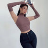 2025 New Spicy Girls Y2k Tops Oversleeve Sexy Turtleneck Tank Top for Women's Slim Fit Short tshirt Skinny Streetwear Crop Top - MAGUSTA BEAUTY