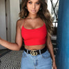 2025 Sexy Women Vest Crop Top Sleeveless Tanks Beach Women Sports Tank Tops Bodycon Party Backless Spaghetti Straps Clubwear - MAGUSTA BEAUTY